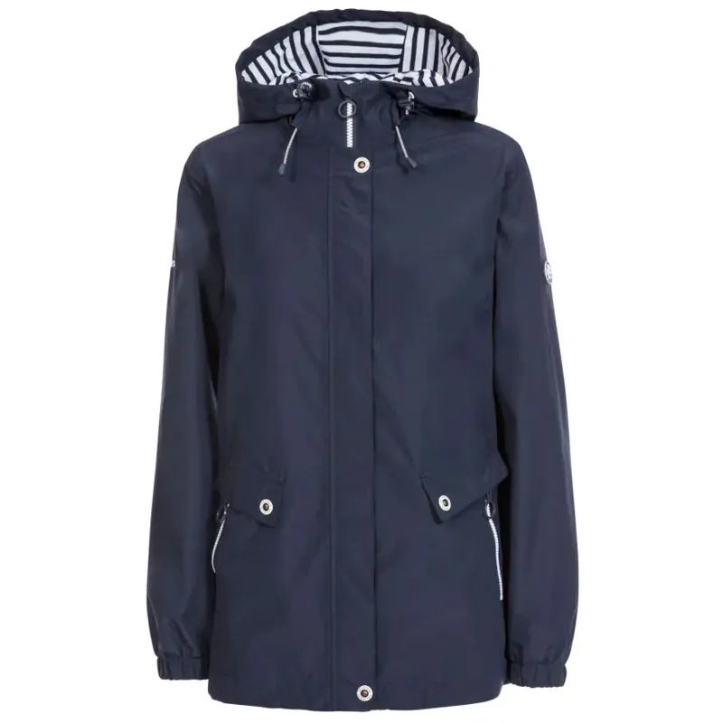 Trespass waterproof hooded jacket Navy