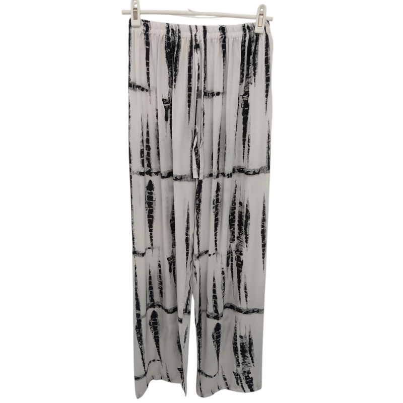 Goose Island tie dye trousers Black