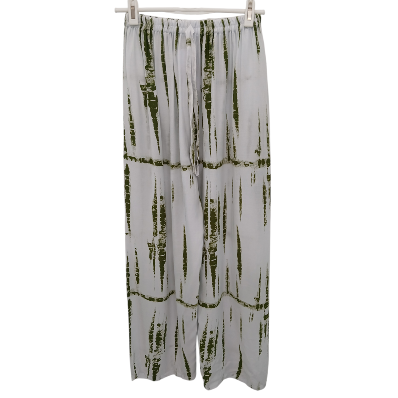 Goose Island tie dye trousers Khaki