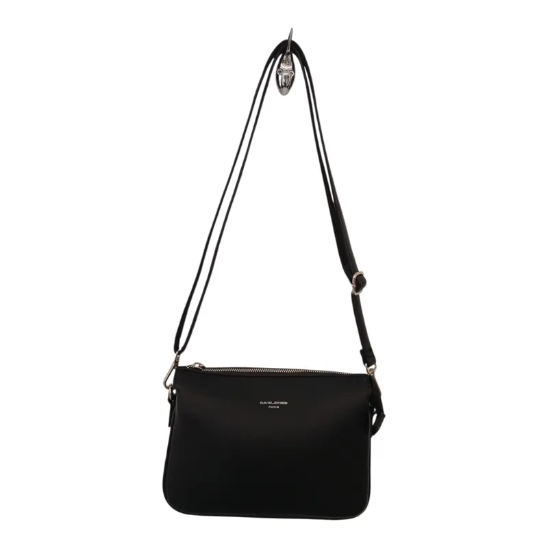 David Jones oblong cross body bag Black