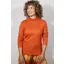 Goose Island classic ribbed polo Rust
