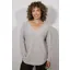 Goose Island v neck jumper Mocha