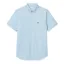 Lacoste Regular Fit Oxford Cotton Shirt Overview Blue