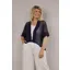 Goose Island Pippa popcorn shrug Navy