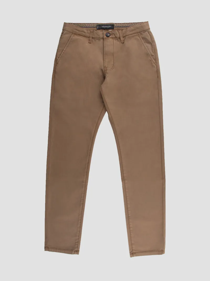 Mish Mash 1984 Bromley Tapered Fit Chino Nutmeg