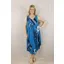 Goose Island printed sleeveless dress Teal