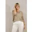 Goose Island star knit top Beige