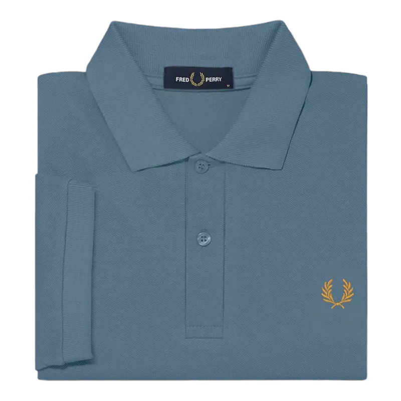Fred Perry M6000-N11 Polo T-shirt Ash Blue XXXL ONLY