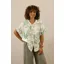 Goose Island linen palm leaf shirt Green
