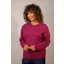 Goose Island cable knit jumper Pink