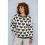 Goose Island heart print jumper Khaki