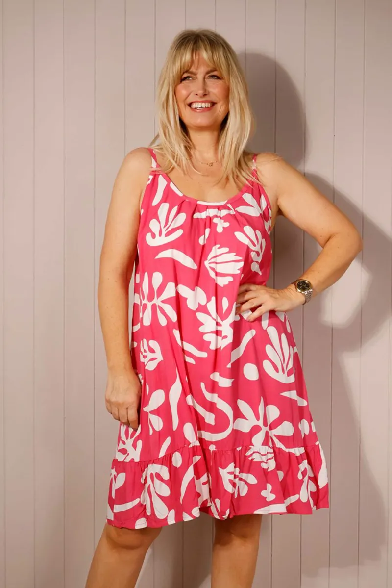 Goose Island flower cloud sundress Pink