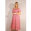 Goose Island ditsy floral maxi dress fuchsia 