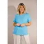 Goose Island cotton frill t shirt Blue