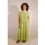 Goose Island cotton layered dress Lime