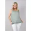 Goose Island sleeveless top Khaki
