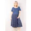 Goose Island polka dot venus dress Navy