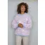 Goose Island heart stripe jumper Pink