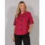 Goose Island suede look jacket Bordeaux