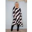 Goose Island brush stroke dress Black
