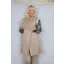 Goose Island suede look buckle gilet Tan