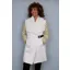 Goose Island suede look buckle gilet White