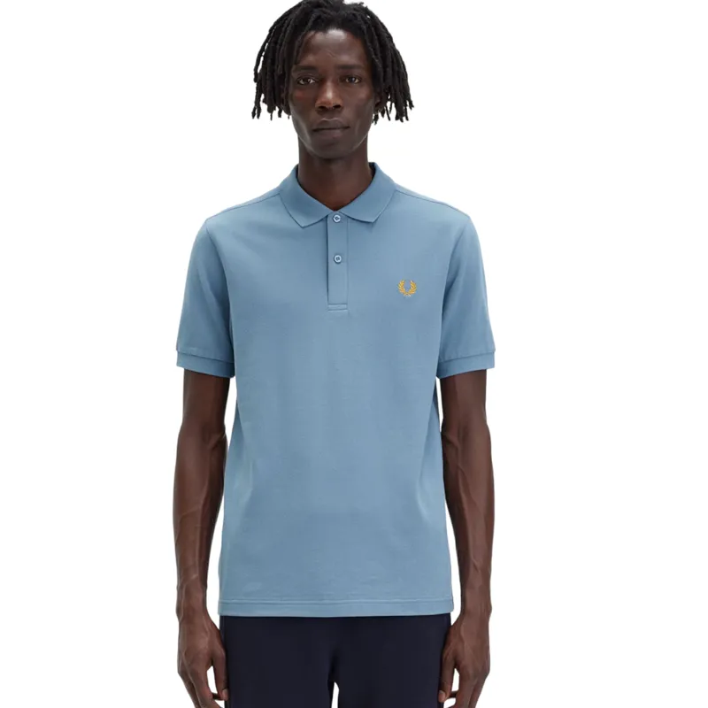 Fred Perry M6000-N11 Polo T-shirt Ash Blue XXXL ONLY-1