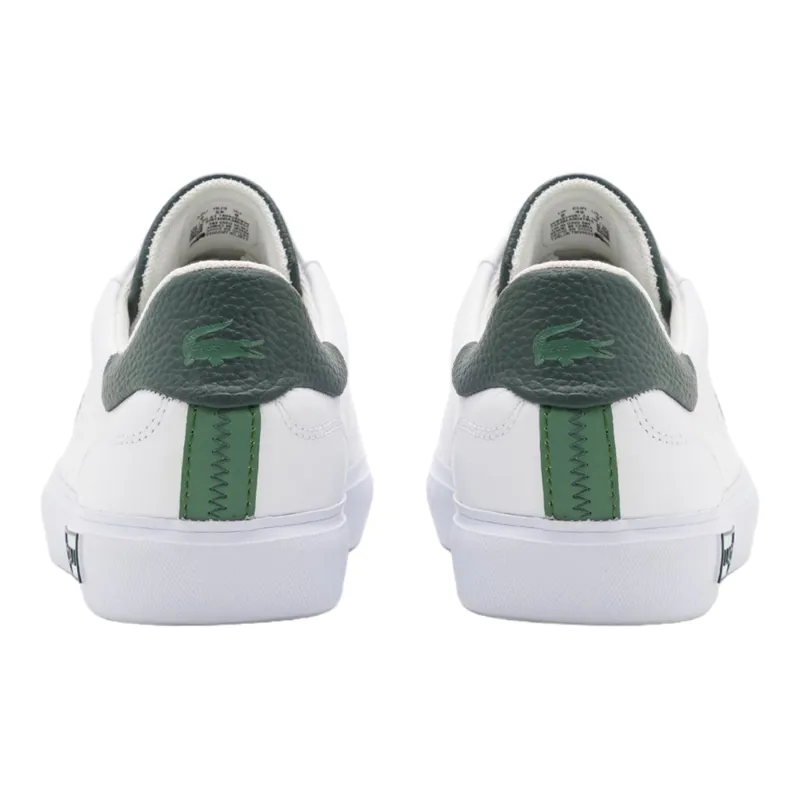 Lacoste Power Court Trainers White / Green SIZE 11 ONLY-3