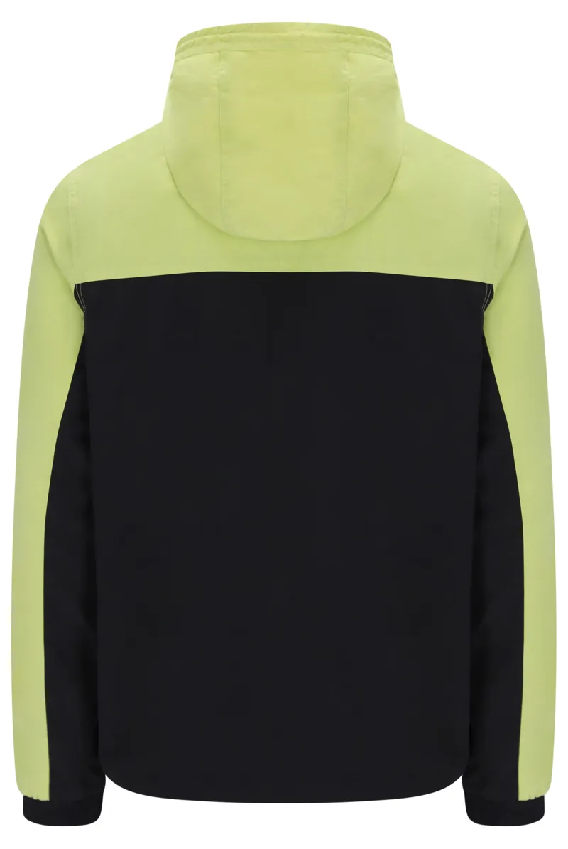 Sergio Tacchini Alba Hooded Jacket Celery / Black -1