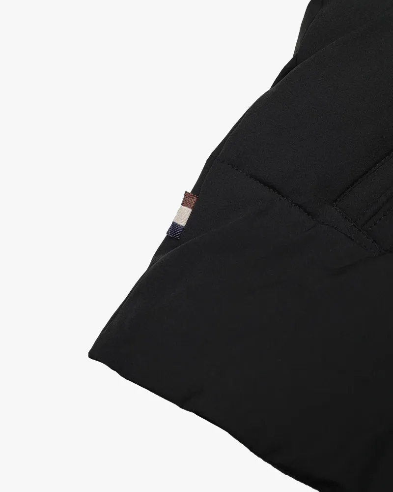 Aquascutum SP Hooded Puffer Coat Black-3