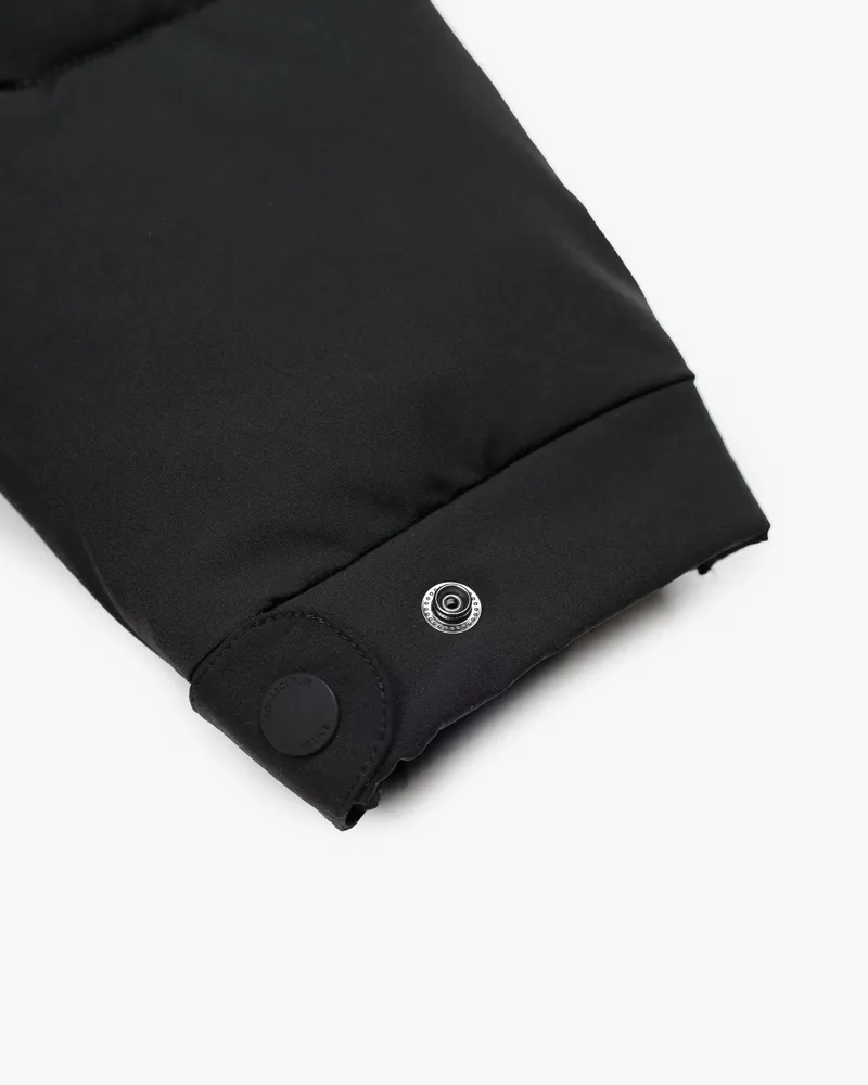 Aquascutum SP Hooded Puffer Coat Black-5