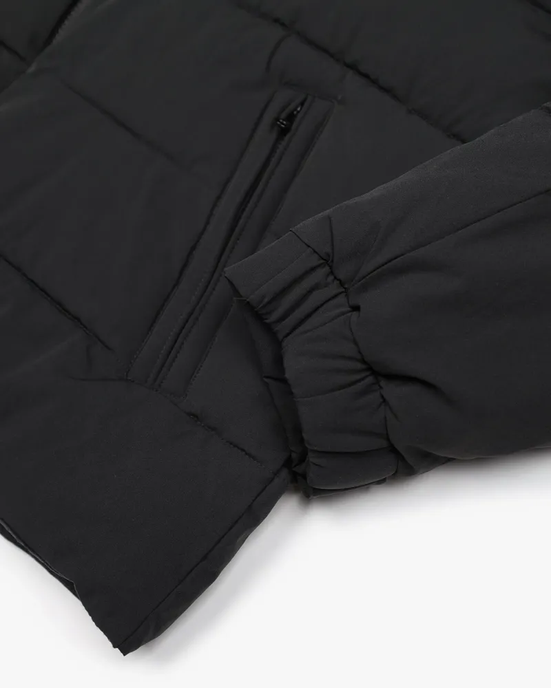 Aquascutum SP Hooded Puffer Coat Black-6