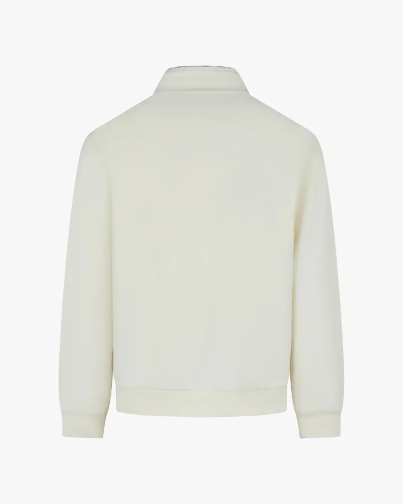 Aquascutum Piping Scuba Track Top Cream-3