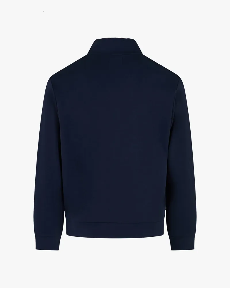 Aquascutum Piping Scuba Track Top Navy-4