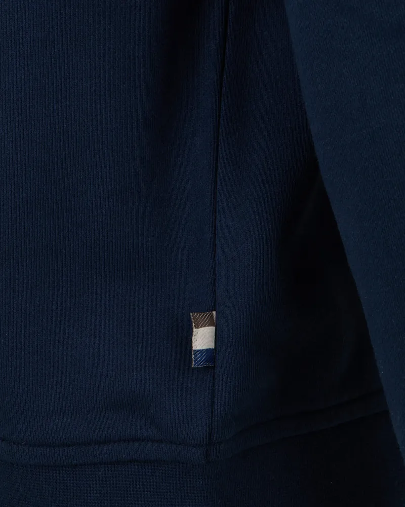 Aquascutum Full Zip Hoodie Navy -2