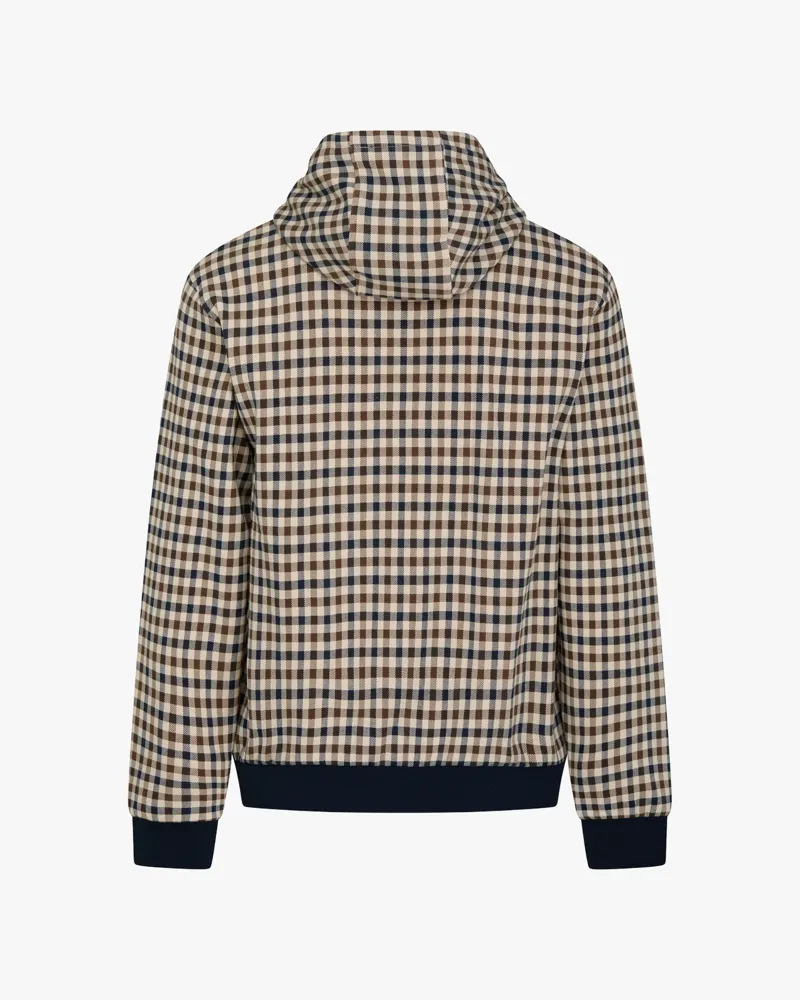 Aquascutum FZ Hoodie Club Check-2