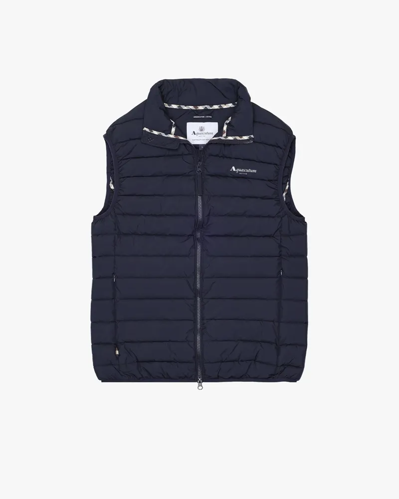 Aquascutum Gilet Vest Navy LARGE ONLY LAST ONE-2