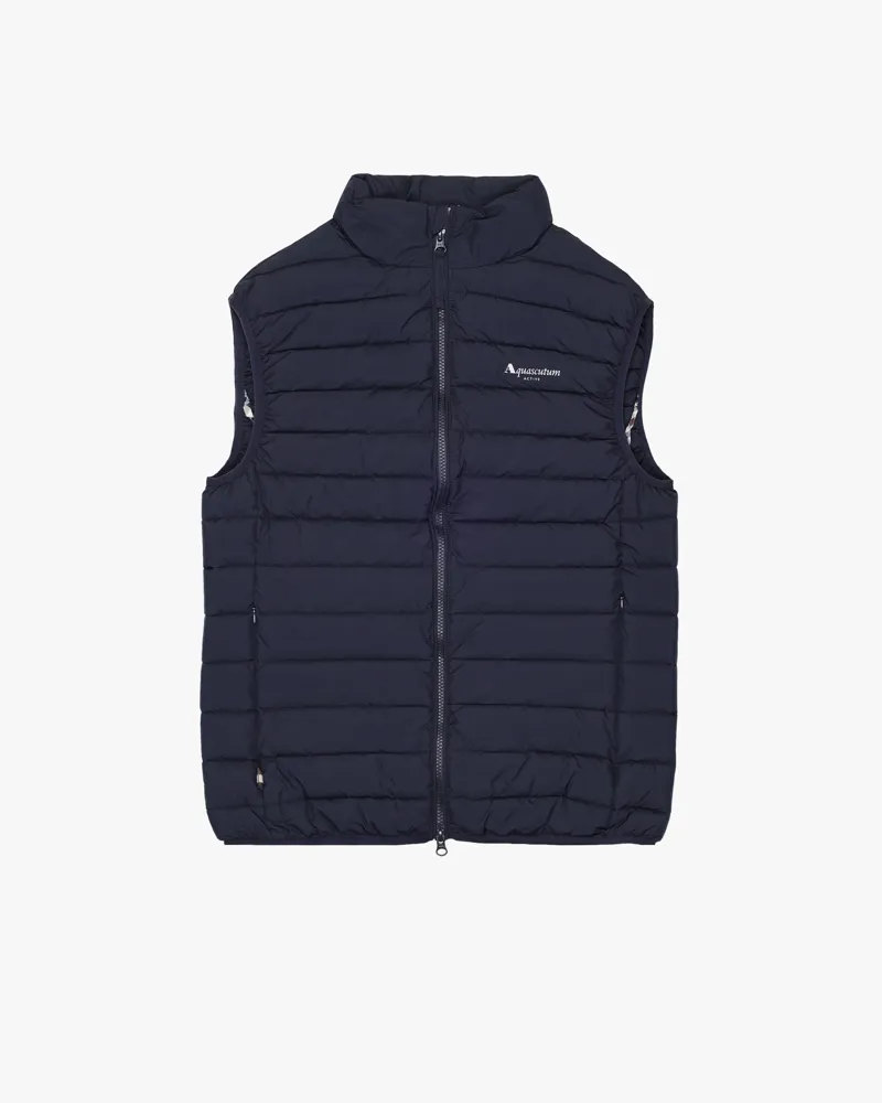 Aquascutum Gilet Vest Navy LARGE ONLY LAST ONE-1