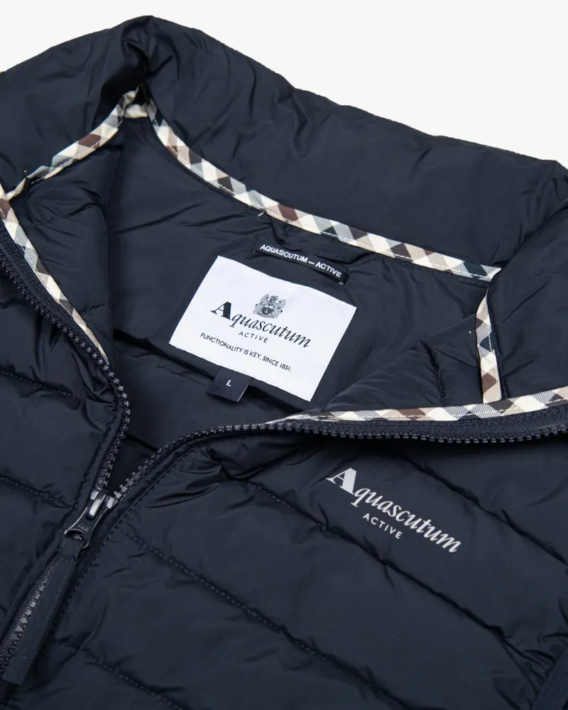 Aquascutum Gilet Vest Navy LARGE ONLY LAST ONE-6