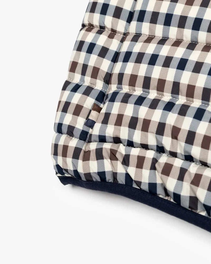 Aquascutum Gilet Vest Club Check -8