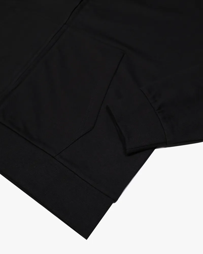 Aquascutum Small Logo Full Zip Hoodie Black-2