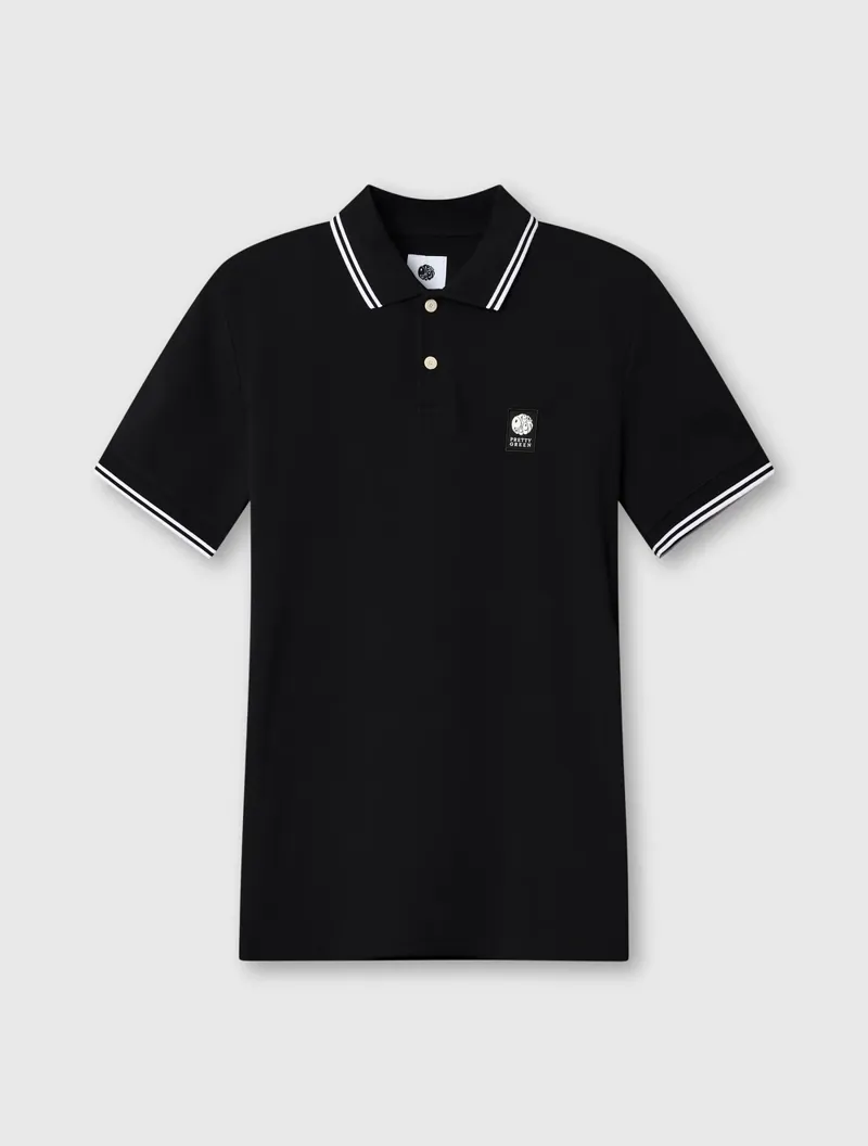 Pretty Green Rayner Polo Black-5