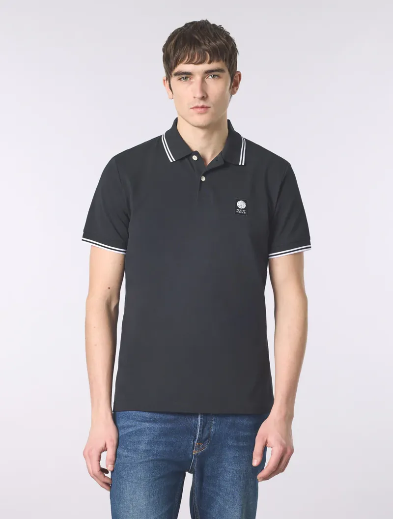 Pretty Green Rayner Polo Black-2