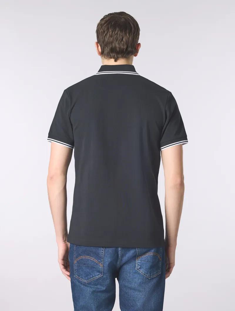 Pretty Green Rayner Polo Black-3