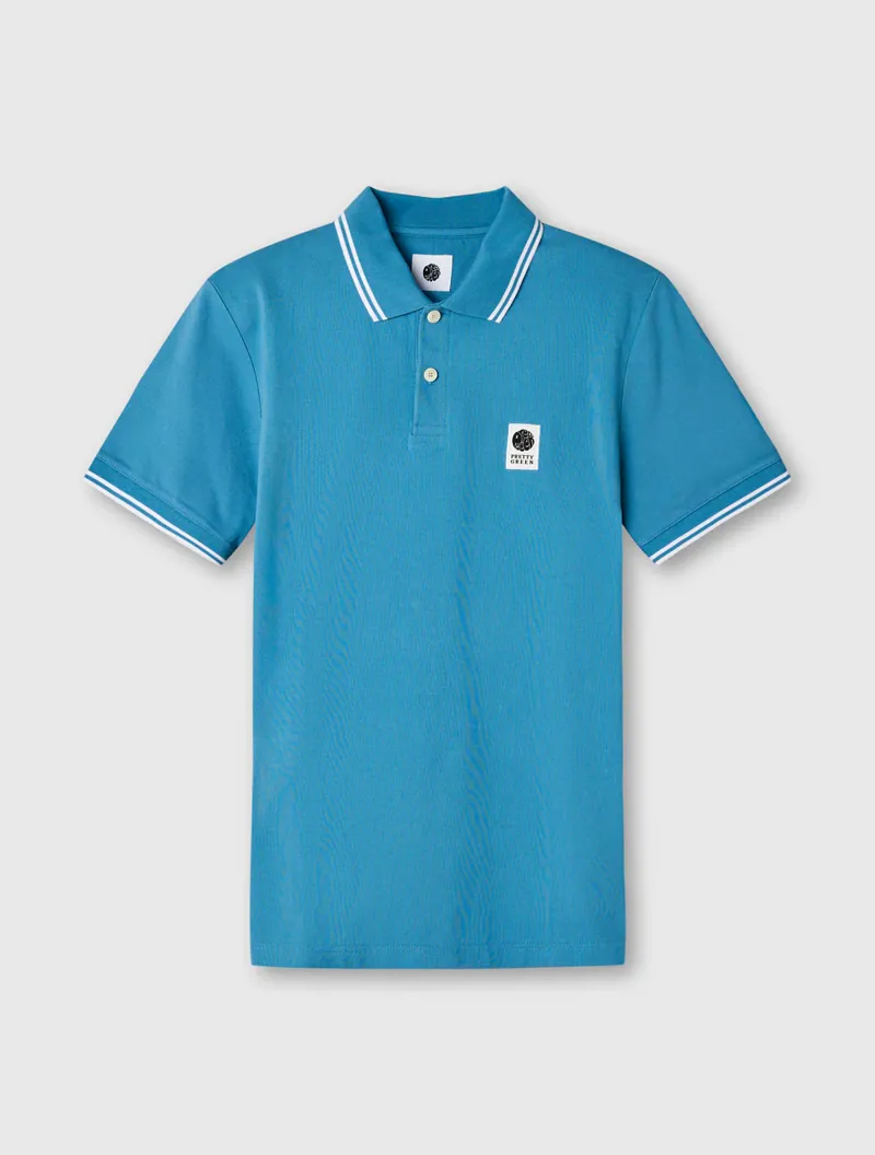 Pretty Green Rayner Polo Blue-5