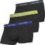 Calvin Klein 3 Pack Low Rise Boxers Hem / Green / Blue LARGE LAST SET