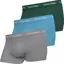 Calvin Klein 3 Pack Low Rise Boxers Sea / Sky High / Silver LARGE ONLY
