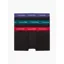 Calvin Klein 3 Pack Low Rise Boxers Blue / Grape / Red 