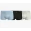 Calvin Klein 3 Pack Low Rise Boxers Rain / Black / Ivory LARGE ONLY 