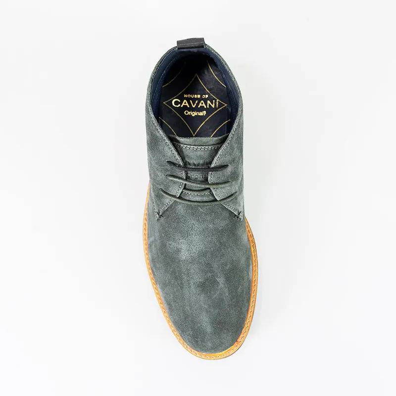 Cavani Sahara Suede Desert Boot Grey SIZE 10 ONLY LAST PAIR-3